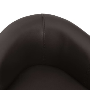 Canapea pentru câini, maro, 67x41x39 cm, piele ecologică - Img 5