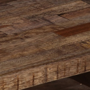 Comodă TV, 118x30x40 cm, lemn masiv de mango - Img 8