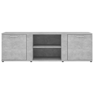 Comodă TV, gri beton, 120 x 34 x 37 cm, PAL - Img 6