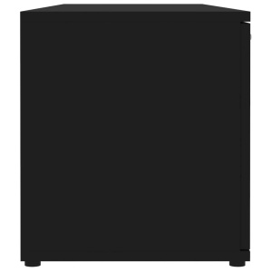 Comodă TV, negru, 120 x 34 x 37 cm, PAL - Img 7