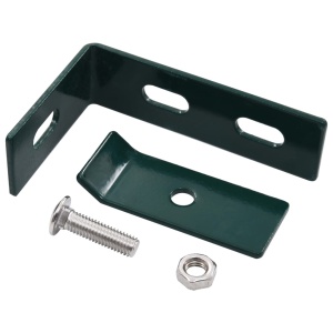 Conector de colț de perete, 10 seturi, verde - Img 3