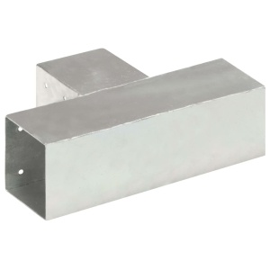 Conectori de grindă, 4 buc, formă T, 91x91 mm, metal galvanizat - Img 8