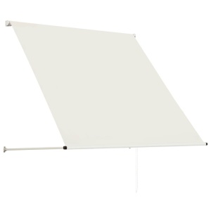 Copertină retractabilă, crem, 150 x 150 cm - Img 8