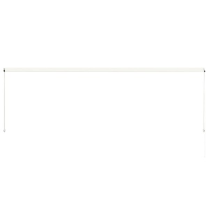Copertină retractabilă, crem, 400 x 150 cm - Img 5