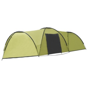 Cort camping tip iglu, 8 persoane, verde, 650 x 240 x 190 cm - Img 8