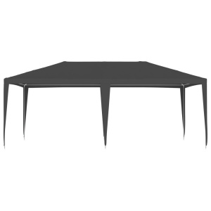 Cort de petrecere profesional, antracit, 4 x 6 m, 90 g/m² - Img 3