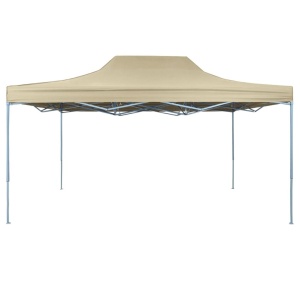 Cort pliabil pop-up, crem, 3 x 4,5 m - Img 2