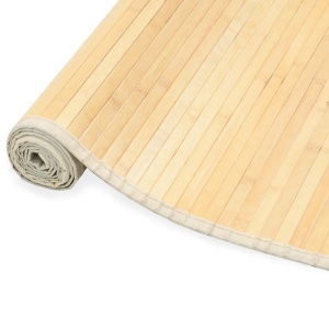 Covor din bambus, natural, 80 x 200 cm - Img 2