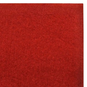 Covor Roșu 1 x 10 m Foarte Greu 400g/m² - Img 5
