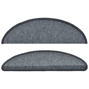 Covorașe de scări, 15 buc, gri inchis, 56 x 17 x 3 cm - Img 4