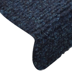 Covorașe scări autoadezive 15 buc bleumarin 56x17x3 cm punch - Img 5