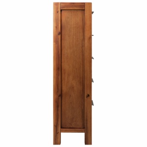 Cufăr cu sertare, lemn masiv de acacia, 45 x 32 x 115 cm - Img 4