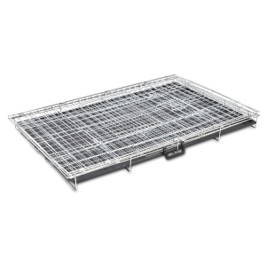 Cușcă pentru câini pliabilă, metal, XL - Img 4