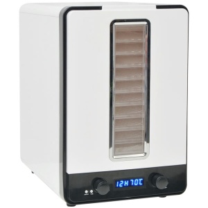 Deshidrator de alimente cu 10 tăvi, 550 W, alb - Img 2