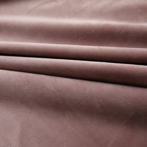 Draperii opace 2 buc. roz antichizat 140x245 cm catifea cârlige - Img 3