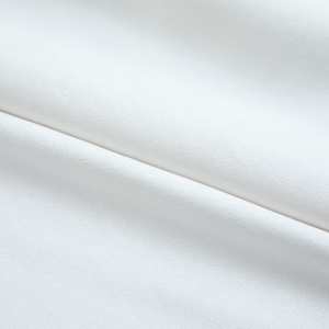 Draperii opace cu cârlige, 2 buc., alb ivoriu, 140 x 175 cm - Img 3