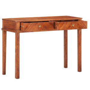 Dulap consolă, 110 x 40 x 76 cm, lemn masiv de acacia - Img 2
