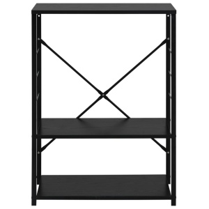 Dulap cuptor microunde, negru, 60 x 39,6 x 79,5 cm, PAL - Img 3