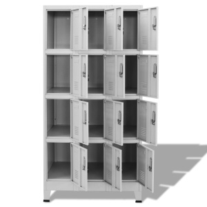 Dulap vestiar cu 12 compartimente, 90x45x180 cm - Img 3