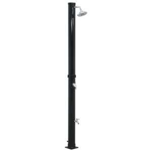 Duș solar, negru, 220 cm, 20 L - Img 2