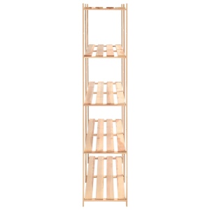 Etajere cu 5 niveluri, 10 buc, 170x38x170 cm, pin masiv, 500 kg - Img 8