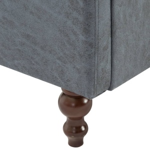 Fotoliu, gri, material textil - Img 7