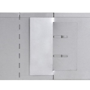 Gard de gazon, 20 buc., 100 x 20 cm, oțel galvanizat - Img 6
