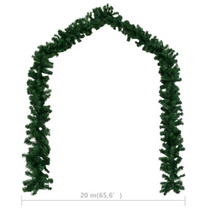 Ghirlandă de Crăciun, PVC, 20 m - Img 6