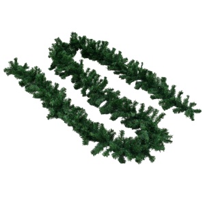 Ghirlande de Crăciun, 4 buc., verde, 270 cm, PVC - Img 4