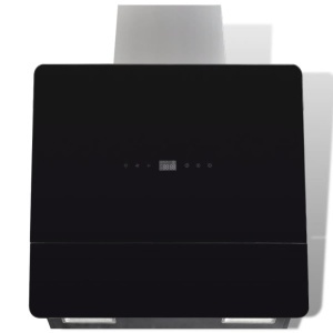 Hotă Sticlă Securizată cu Ecran 600 mm Negru - Img 4