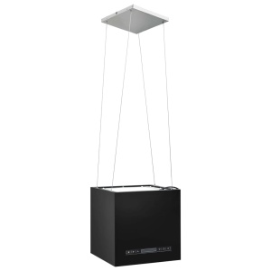 Hotă suspendată insulă, LCD tactil, 37 cm, oțel - Img 3