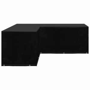 Husă mobilier de grădină, formă de L, 12 ocheți, 250x250x90 cm - Img 2