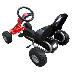 Kart cu pedale Go Kart, roșu - Img 3