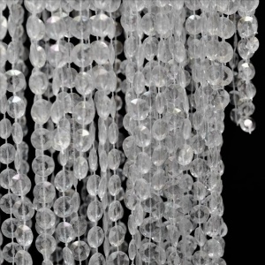 Lampă de tavan cu cristale 26 x 70 cm - Img 8
