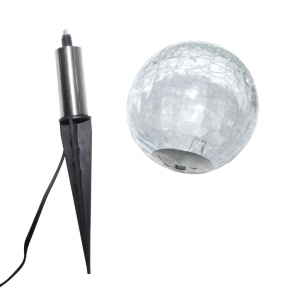 Lămpi de grădină cu LED, 6 buc., țăruși &amp; panouri solare - Img 6