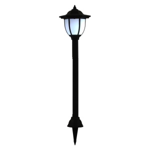Lămpi solare de exterior cu LED, 3 buc, negru - Img 4
