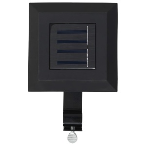 Lămpi solare de exterior cu LED, 6 buc, negru, 12 cm, pătrat - Img 8