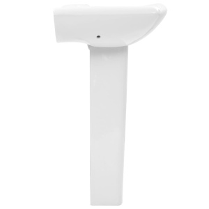 Lavoar cu piedestal, alb, 580 x 470 x 200 mm, ceramică - Img 4