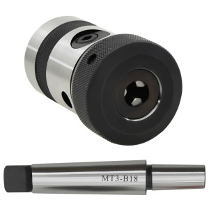 Mandrină filetare cu tarod B18, coadă MT2, filet intern M3-M16 - Img 2