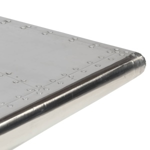 Masă cafea Aviator din aluminiu, stil vintage aeronavă Airman - Img 8