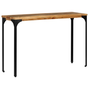 Masă consolă, 120x35x76 cm, lemn masiv reciclat - Img 2