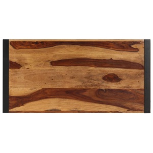 Masă de bucătărie, 120 x 60 x 76 cm, lemn masiv de sheesham - Img 8