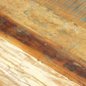 Masă de bucătărie, 120 x 60 x 76 cm, lemn masiv reciclat - Img 2