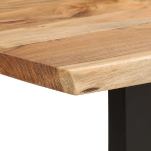 Masă de bucătărie, 180 x 90 x 76 cm, lemn masiv de acacia - Img 8