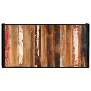 Masă de bucătărie, 180 x 90 x 76 cm, lemn masiv reciclat - Img 4