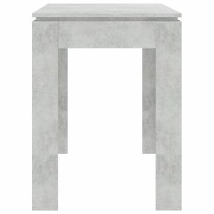 Masă de bucătărie, gri beton, 120 x 60 x 76 cm, PAL - Img 6
