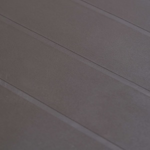 Masă de grădină, maro, 220x90x72 cm , plastic, aspect ratan - Img 2