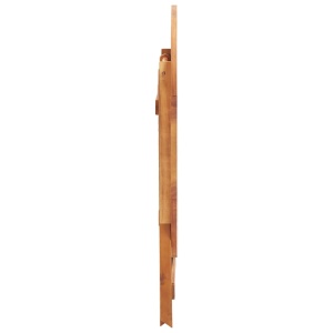 Masă de grădină pliabilă, 90 x 75 cm, lemn masiv de acacia - Img 6