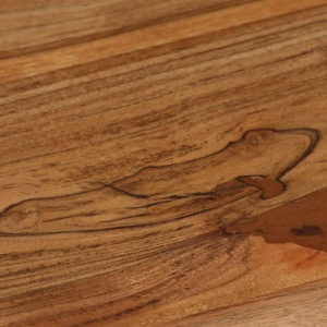Masă de scris, lemn masiv de salcâm, 110 x 50 x 76 cm - Img 3
