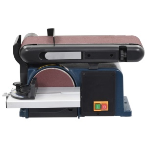 Mașină de șlefuit electrică cu disc și bandă, 370 W, 150 mm - Img 2